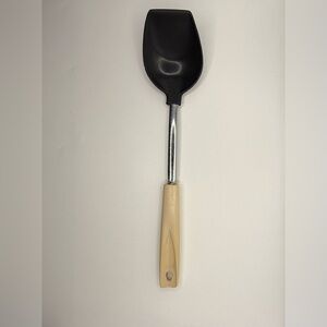 Vintage Ekco USA Spatula Brown Nylon Spatula/ Spoon Almond Handle Utensil